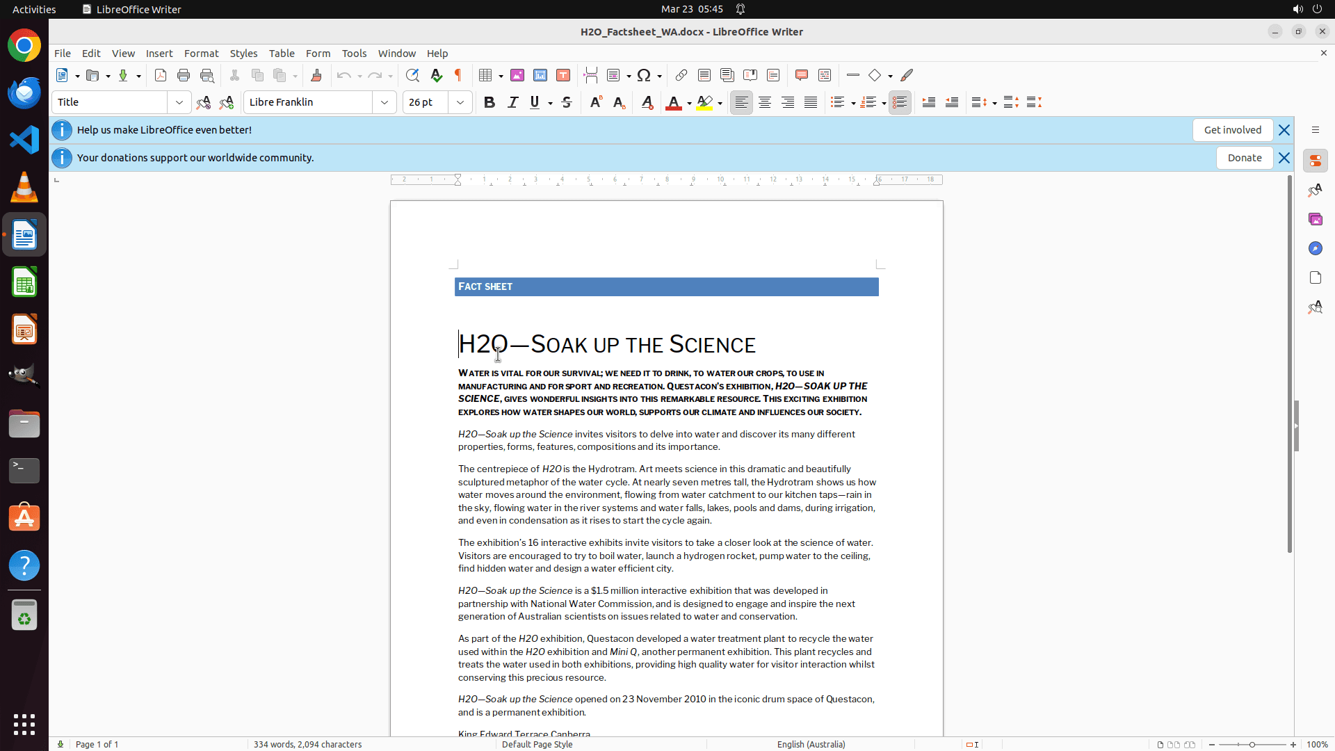 Coasty agent shaping document layout
